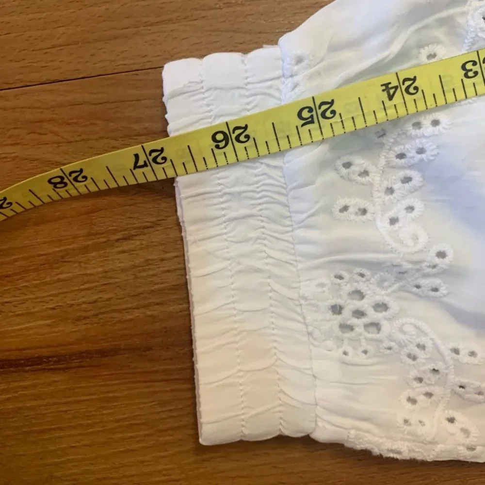 Young Fabulous & Broke Eyelet White Pants